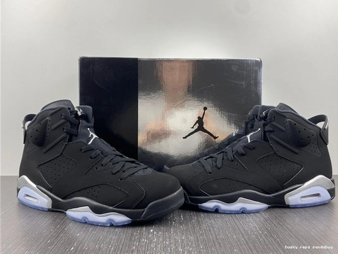 Rep Husky Chrome Seasonal DX2836- Silver Metallic Jordan Retro 6 4031 1027